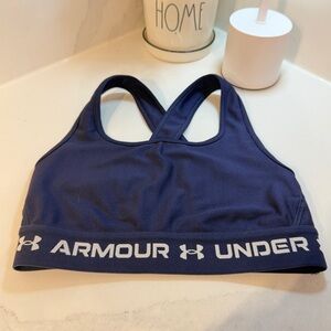 Under Armour Dark Blue Compression Bra